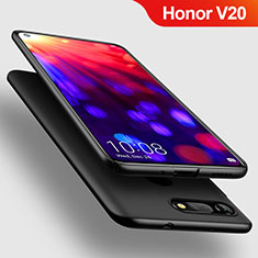 Handyhülle Hülle Kunststoff Schutzhülle Matt für Huawei Honor View 20 Schwarz