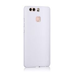 Handyhülle Hülle Kunststoff Schutzhülle Matt für Huawei P9 Plus Weiß