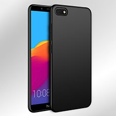 Handyhülle Hülle Kunststoff Schutzhülle Matt für Huawei Y5 Prime (2018) Schwarz