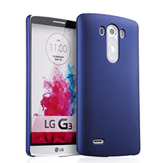 Handyhülle Hülle Kunststoff Schutzhülle Matt für LG G3 Blau