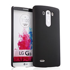 Handyhülle Hülle Kunststoff Schutzhülle Matt für LG G3 Schwarz