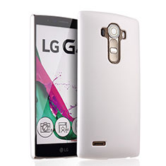 Handyhülle Hülle Kunststoff Schutzhülle Matt für LG G4 Weiß