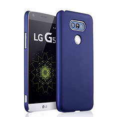 Handyhülle Hülle Kunststoff Schutzhülle Matt für LG G5 Blau
