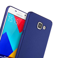 Handyhülle Hülle Kunststoff Schutzhülle Matt für Samsung Galaxy A5 (2016) SM-A510F Blau
