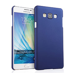 Handyhülle Hülle Kunststoff Schutzhülle Matt für Samsung Galaxy A7 Duos SM-A700F A700FD Blau