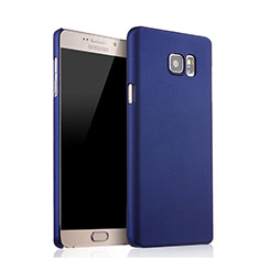 Handyhülle Hülle Kunststoff Schutzhülle Matt für Samsung Galaxy Note 5 N9200 N920 N920F Blau