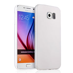 Handyhülle Hülle Kunststoff Schutzhülle Matt für Samsung Galaxy S6 Duos SM-G920F G9200 Weiß
