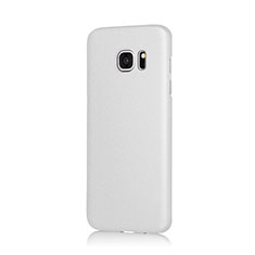 Handyhülle Hülle Kunststoff Schutzhülle Matt für Samsung Galaxy S7 Edge G935F Weiß