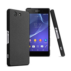 Handyhülle Hülle Kunststoff Schutzhülle Matt für Sony Xperia Z3 Compact Schwarz