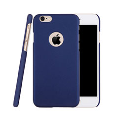 Handyhülle Hülle Kunststoff Schutzhülle Matt Loch für Apple iPhone 6S Blau