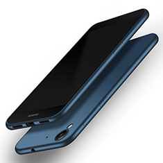 Handyhülle Hülle Kunststoff Schutzhülle Matt M01 für Huawei Honor 5A Blau