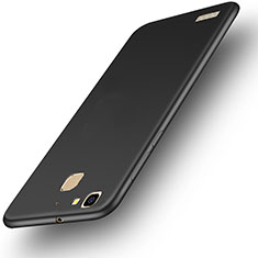 Handyhülle Hülle Kunststoff Schutzhülle Matt M01 für Huawei P8 Lite Smart Schwarz