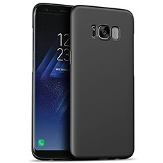 Handyhülle Hülle Kunststoff Schutzhülle Matt M01 für Samsung Galaxy S8 Plus Schwarz