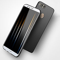 Handyhülle Hülle Kunststoff Schutzhülle Matt M02 für Huawei Honor 7X Schwarz
