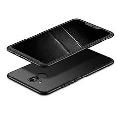Handyhülle Hülle Kunststoff Schutzhülle Matt M02 für Huawei Maimang 7 Schwarz