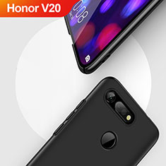 Handyhülle Hülle Kunststoff Schutzhülle Matt M04 für Huawei Honor View 20 Schwarz