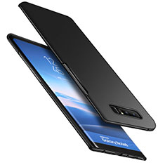 Handyhülle Hülle Kunststoff Schutzhülle Matt M05 für Samsung Galaxy Note 8 Duos N950F Schwarz