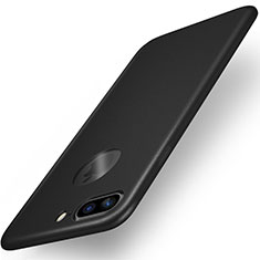 Handyhülle Hülle Kunststoff Schutzhülle Matt M06 für Apple iPhone 7 Plus Schwarz
