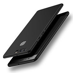 Handyhülle Hülle Kunststoff Schutzhülle Matt M11 für Huawei P9 Plus Schwarz
