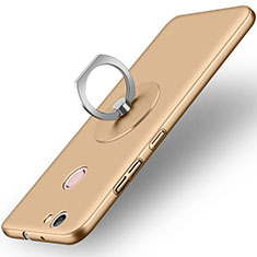 Handyhülle Hülle Kunststoff Schutzhülle Matt mit Fingerring Ständer für Huawei Nova Gold