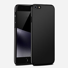Handyhülle Hülle Kunststoff Schutzhülle Matt P02 für Apple iPhone 6 Schwarz
