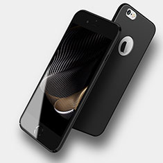 Handyhülle Hülle Kunststoff Schutzhülle Matt P03 für Apple iPhone 6 Schwarz