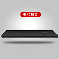 Handyhülle Hülle Kunststoff Schutzhülle Matt Vorder und Rückseite 360 Grad für Xiaomi Mi Note 2 Schwarz
