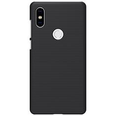 Handyhülle Hülle Kunststoff Schutzhülle Punkte Loch für Xiaomi Mi Mix 2S Schwarz