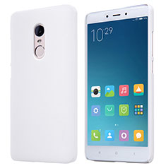 Handyhülle Hülle Kunststoff Schutzhülle Punkte Loch für Xiaomi Redmi Note 4 Weiß