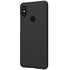Handyhülle Hülle Kunststoff Schutzhülle Punkte Loch M01 für Xiaomi Mi 6X Schwarz