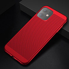 Handyhülle Hülle Kunststoff Schutzhülle Punkte Loch Tasche für Apple iPhone 11 Rot