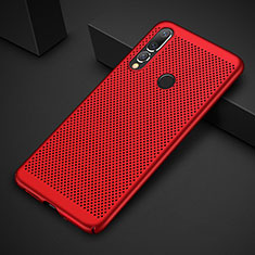Handyhülle Hülle Kunststoff Schutzhülle Punkte Loch Tasche für Huawei P30 Lite Rot