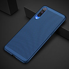 Handyhülle Hülle Kunststoff Schutzhülle Punkte Loch Tasche für Xiaomi Mi 9 Blau