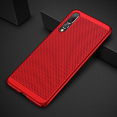 Handyhülle Hülle Kunststoff Schutzhülle Punkte Loch Tasche M01 für Huawei P20 Pro Rot