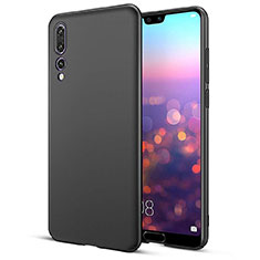 Handyhülle Hülle Kunststoff Schutzhülle Tasche Matt G01 für Huawei P20 Pro Schwarz