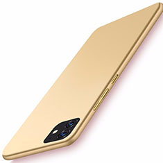Handyhülle Hülle Kunststoff Schutzhülle Tasche Matt M01 für Apple iPhone 11 Gold