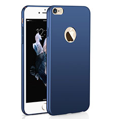 Handyhülle Hülle Kunststoff Schutzhülle Tasche Matt M01 für Apple iPhone 6 Plus Blau