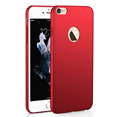 Handyhülle Hülle Kunststoff Schutzhülle Tasche Matt M01 für Apple iPhone 6S Plus Rot