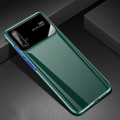 Handyhülle Hülle Kunststoff Schutzhülle Tasche Matt M01 für Huawei Honor 20S Grün