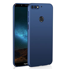 Handyhülle Hülle Kunststoff Schutzhülle Tasche Matt M01 für Huawei Honor 7C Blau