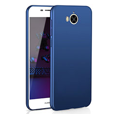 Handyhülle Hülle Kunststoff Schutzhülle Tasche Matt M01 für Huawei Honor Play 6 Blau