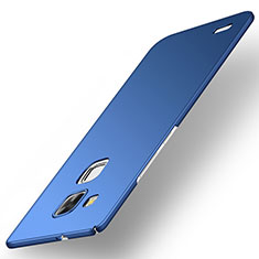 Handyhülle Hülle Kunststoff Schutzhülle Tasche Matt M01 für Huawei Mate 7 Blau