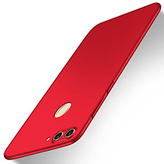 Handyhülle Hülle Kunststoff Schutzhülle Tasche Matt M01 für Huawei Nova 2 Rot