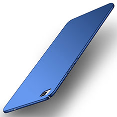 Handyhülle Hülle Kunststoff Schutzhülle Tasche Matt M01 für Huawei P8 Blau