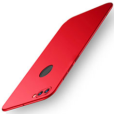 Handyhülle Hülle Kunststoff Schutzhülle Tasche Matt M01 für Huawei Y9 (2018) Rot
