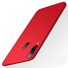 Handyhülle Hülle Kunststoff Schutzhülle Tasche Matt M01 für Samsung Galaxy A60 Rot