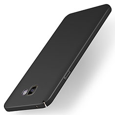 Handyhülle Hülle Kunststoff Schutzhülle Tasche Matt M01 für Samsung Galaxy A7 (2016) A7100 Schwarz