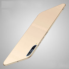 Handyhülle Hülle Kunststoff Schutzhülle Tasche Matt M01 für Samsung Galaxy A70 Gold