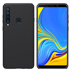 Handyhülle Hülle Kunststoff Schutzhülle Tasche Matt M01 für Samsung Galaxy A9s Schwarz