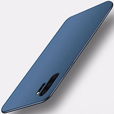 Handyhülle Hülle Kunststoff Schutzhülle Tasche Matt M01 für Samsung Galaxy Note 10 Plus Blau